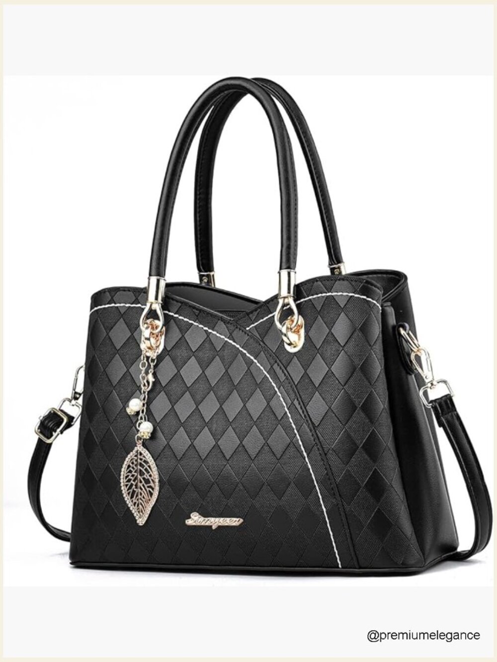 Top Handle Satchel Shoulder Crossbody Tote Bag Ladies Purse Handbag